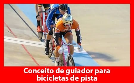 Um conceito para um guiador de bicicleta de pista clássica