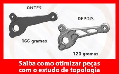 Dicas SOLIDWORKS – Saiba como otimizar peças com o estudo de topologia