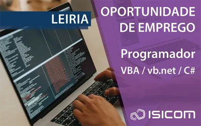 Programador(a) VBA / vb.net / C# – Leiria